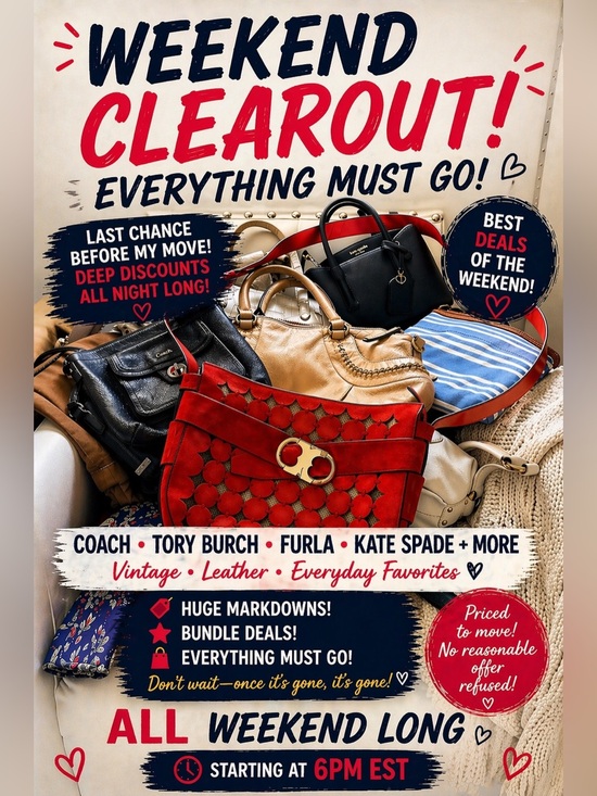 Coach Handbags - DAY 2 MOVING BLOWOUT 🔥 MORE BAGS ADDED